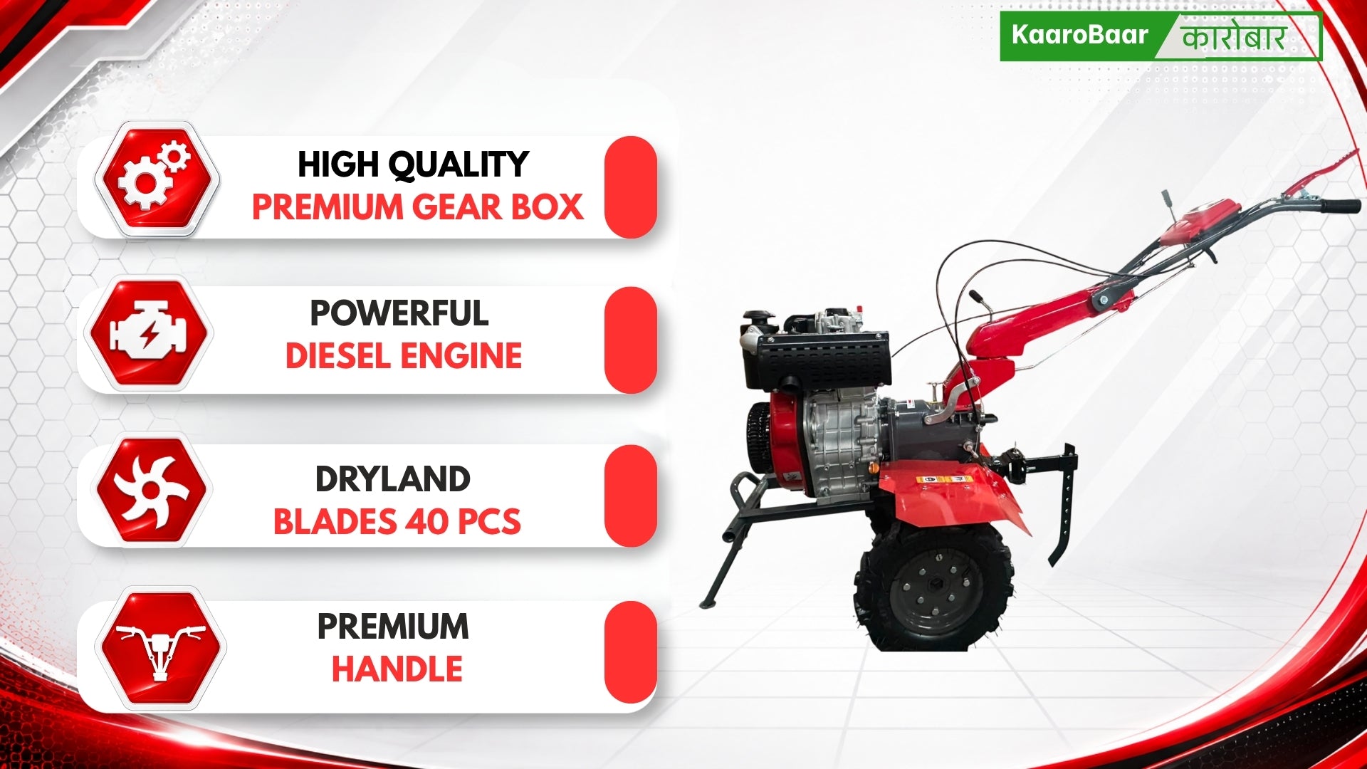 5.5 HP Diesel Power Weeder | 585D