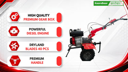 5.5 HP Diesel Power Weeder | 585D