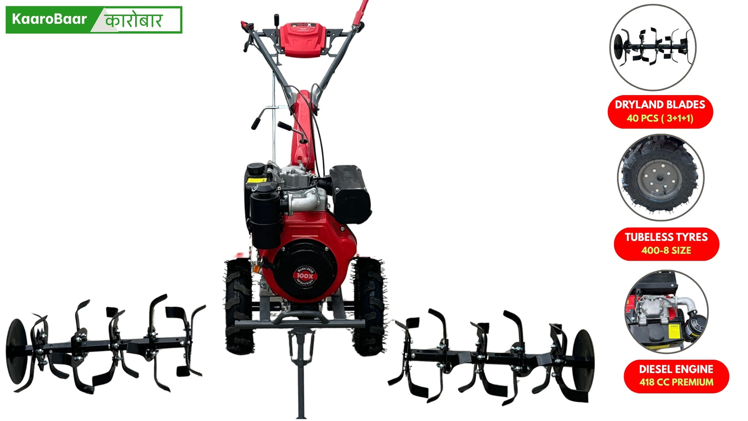 5.5 HP Diesel Power Weeder | 585D