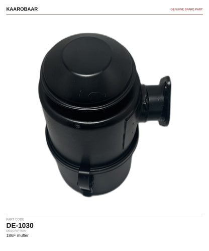 Kaarobaar 186F mufler spare part (DE-1030)