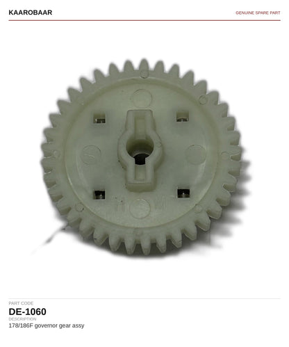 Kaarobaar 178/186F governor gear assy spare part (DE-1060)