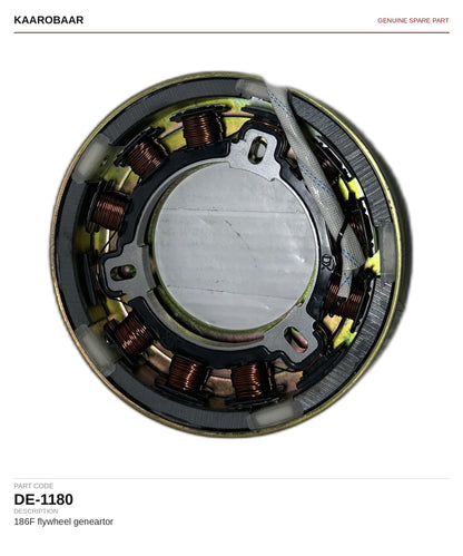Kaarobaar 186F flywheel generator spare part (DE-1180)