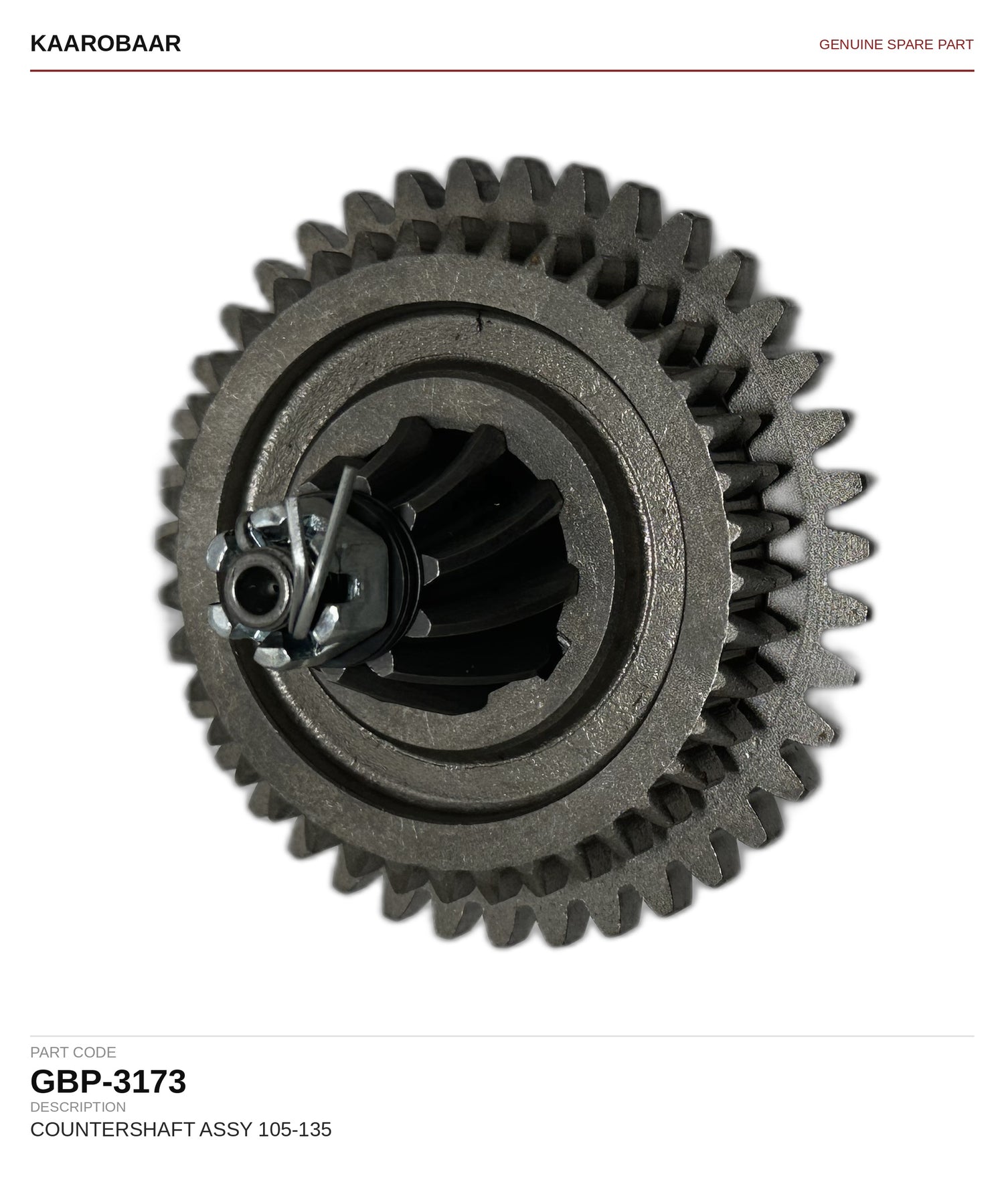 GBP-3173 - COUNTERSHAFT ASSY 105-135
