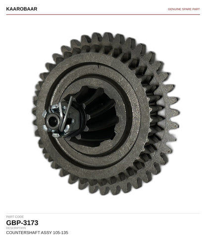 Kaarobaar COUNTERSHAFT ASSY 105-135 spare part (GBP-3173)