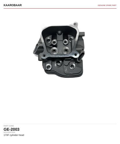 Kaarobaar 170F cylinder head spare part (GE-2003)