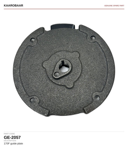 Kaarobaar 170F guide plate spare part (GE-2057)